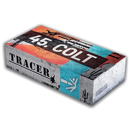 .45 Colt · Pointe creuse (HP) · traçante
